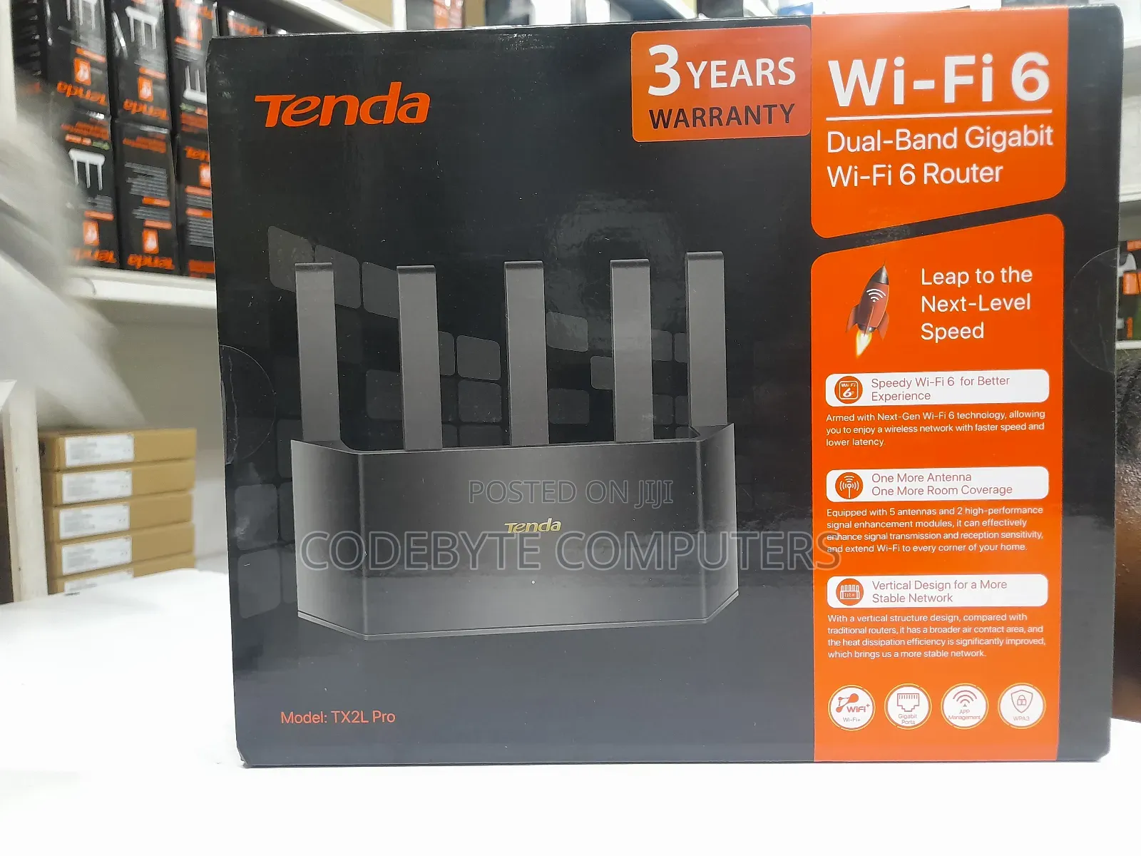 Tenda Tx2l Pro Wifi 6 Ax3000 Smart Wifi Router