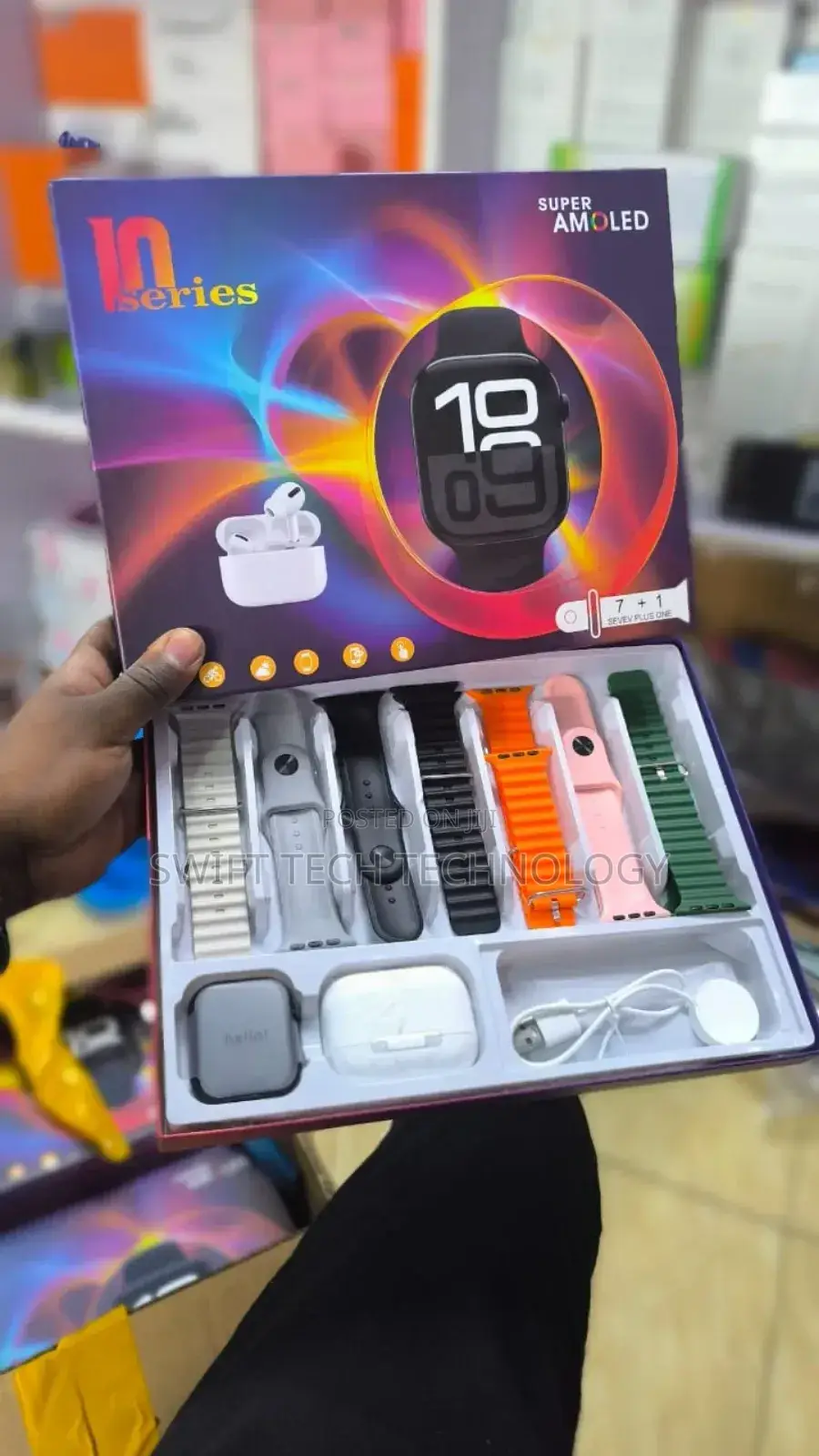 Smart Watch Súper Almoled 7 Im 1 Smart Watch