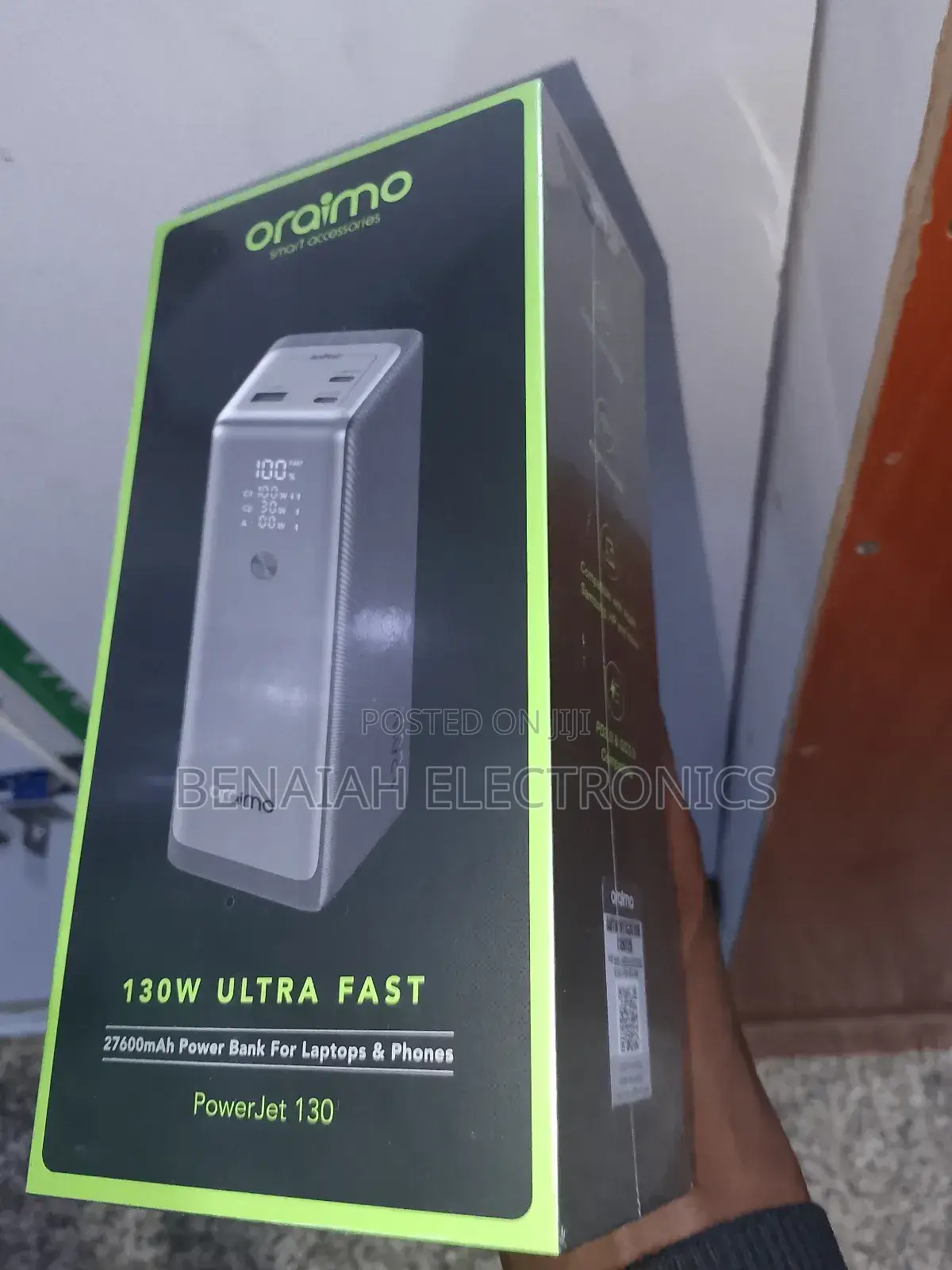 Laptop Powerbank.Oraimo Laptop Powerbank 27600 Mah