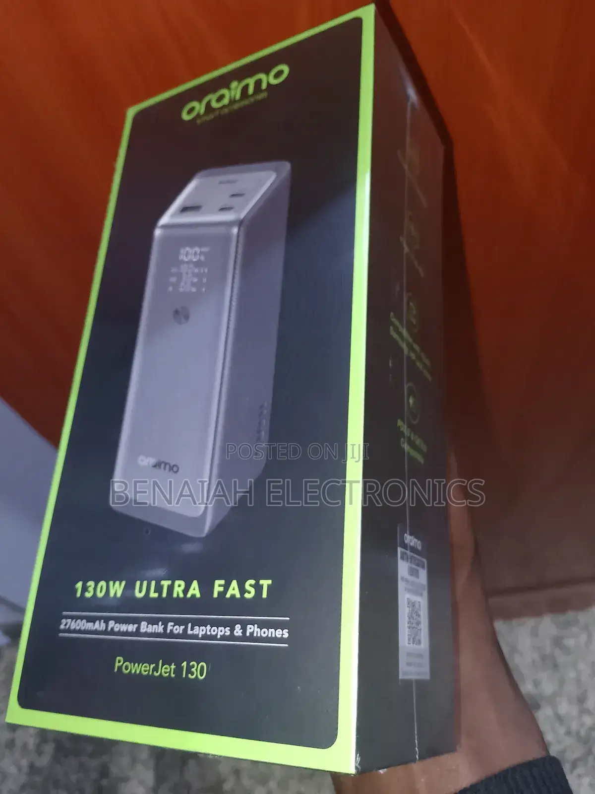 Laptop Powerbank.Oraimo Laptop Powerbank 27600 Mah