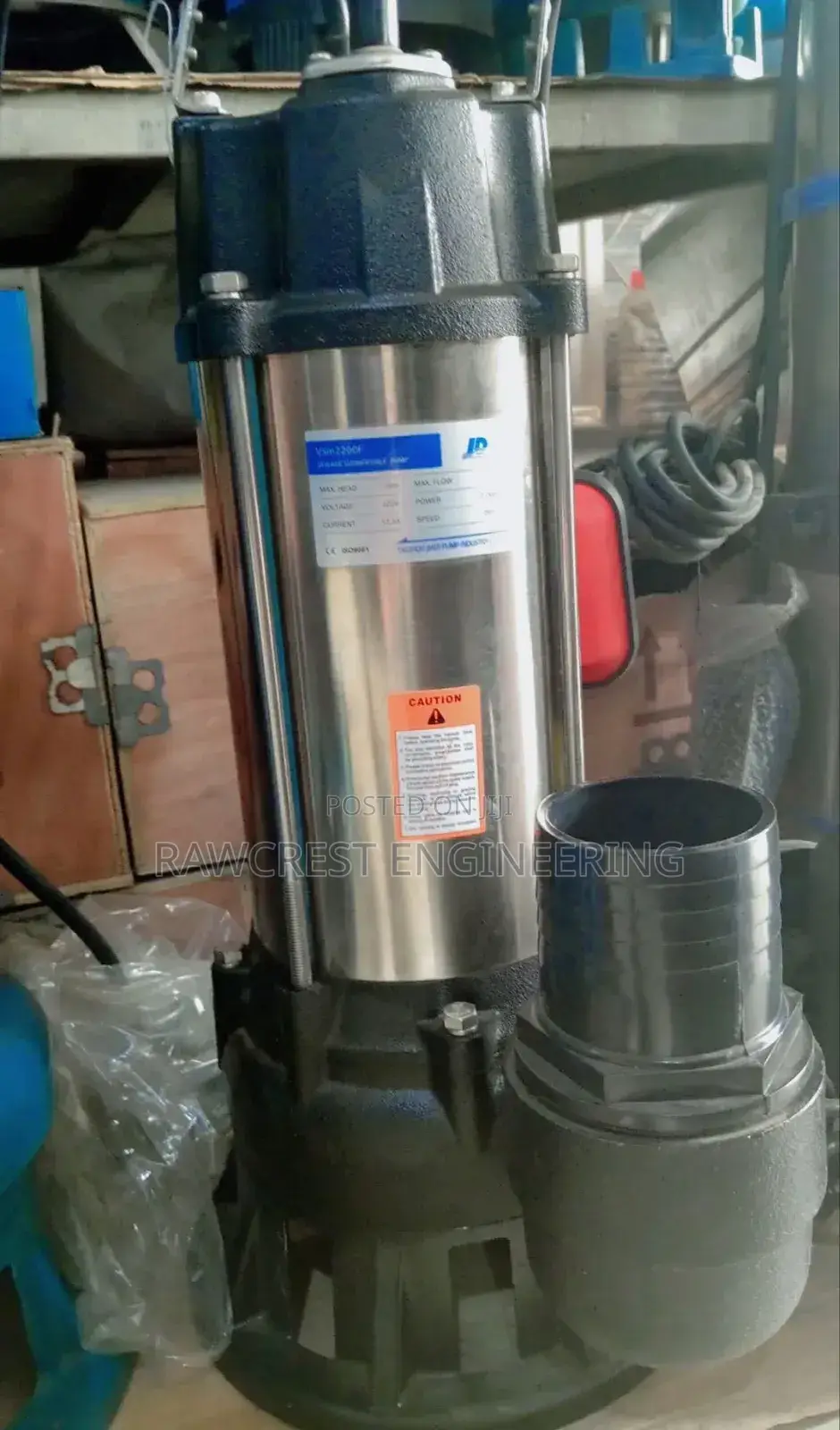 Sewage Pump Installation And Repair