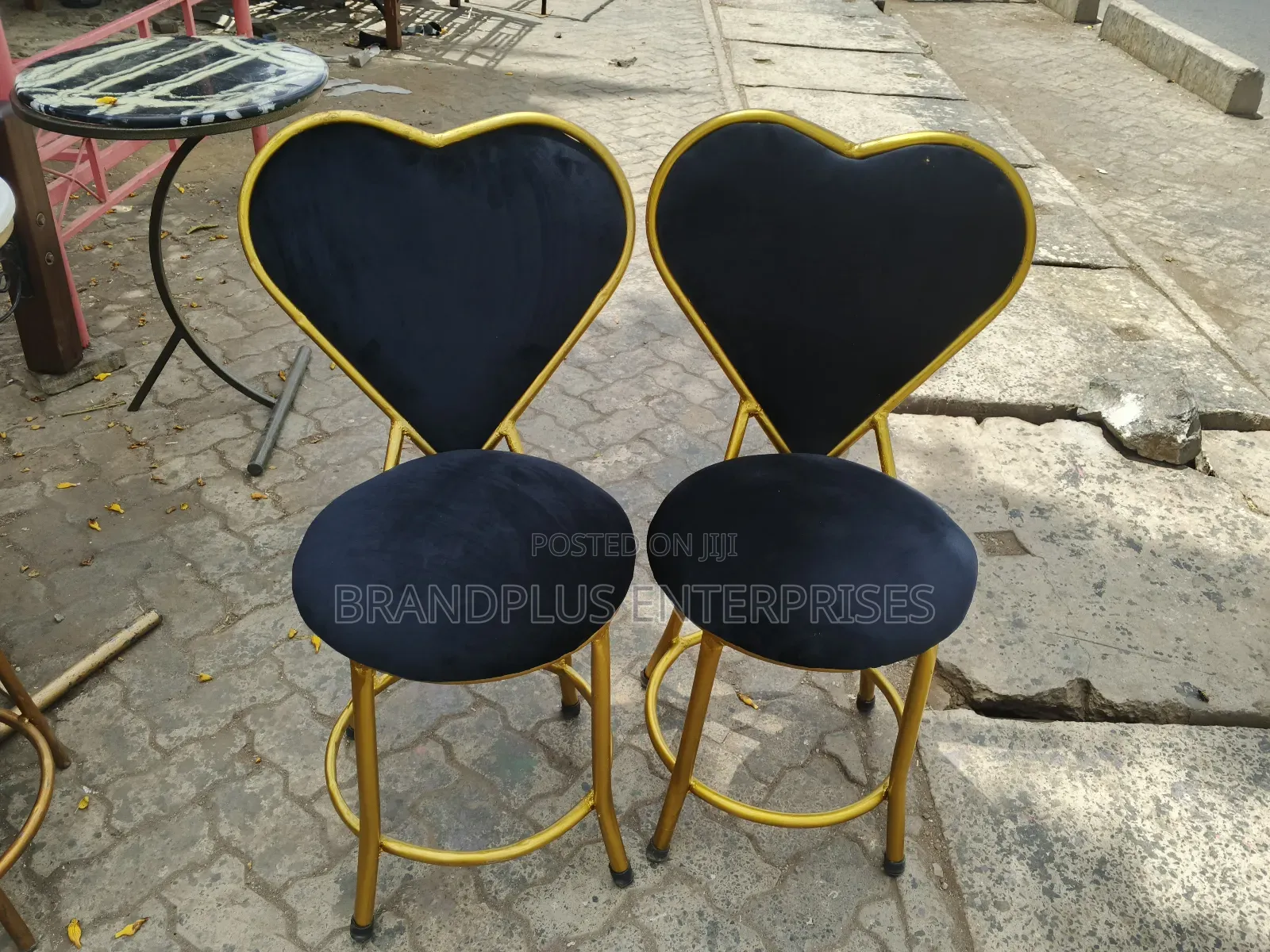 Black Love Styling/Manicure Seats