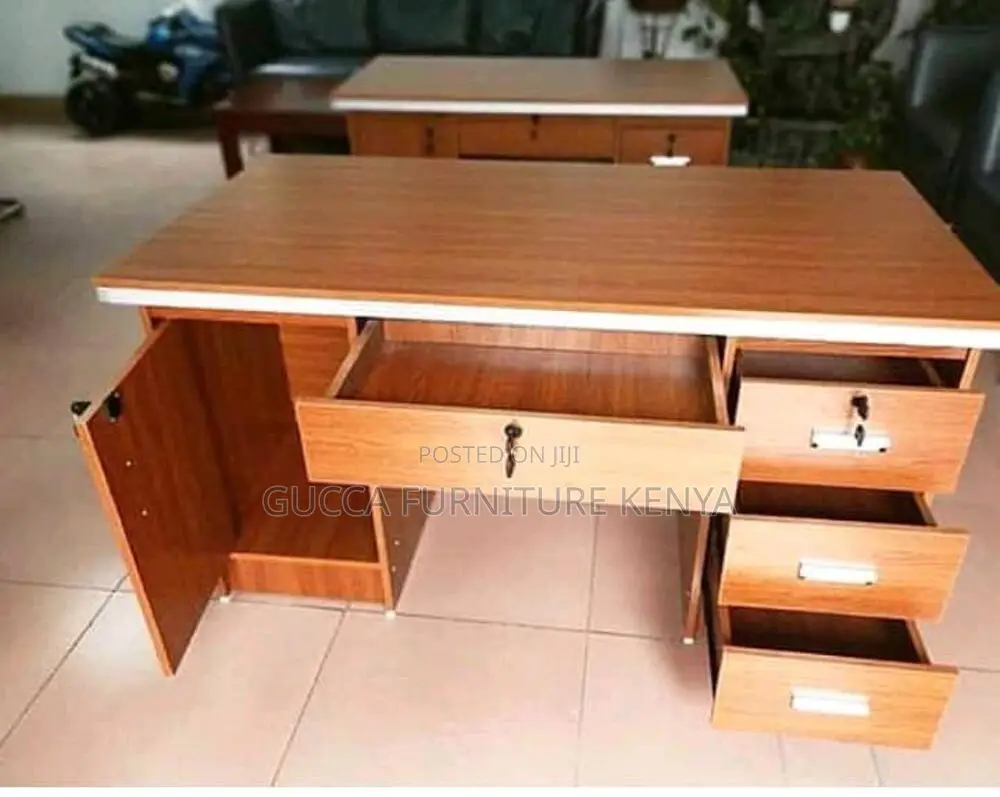 Office Tables:1.4 Meters Wooden Simple Quality Office Table