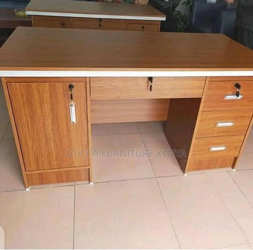 Office Tables:1.4 Meters Wooden Simple Quality Office Table