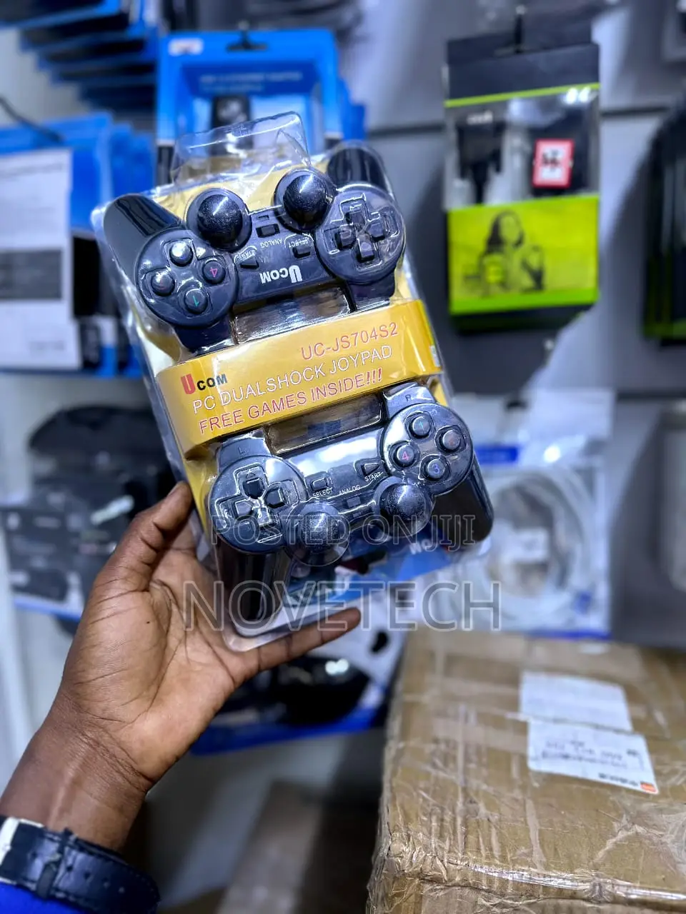 Ucom Pc Usb Dual Shock Game Controller Twin Pad