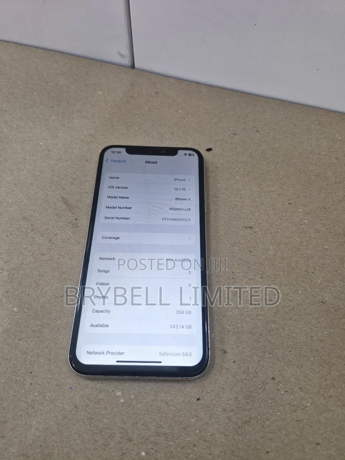 Apple iPhone X 256 GB White