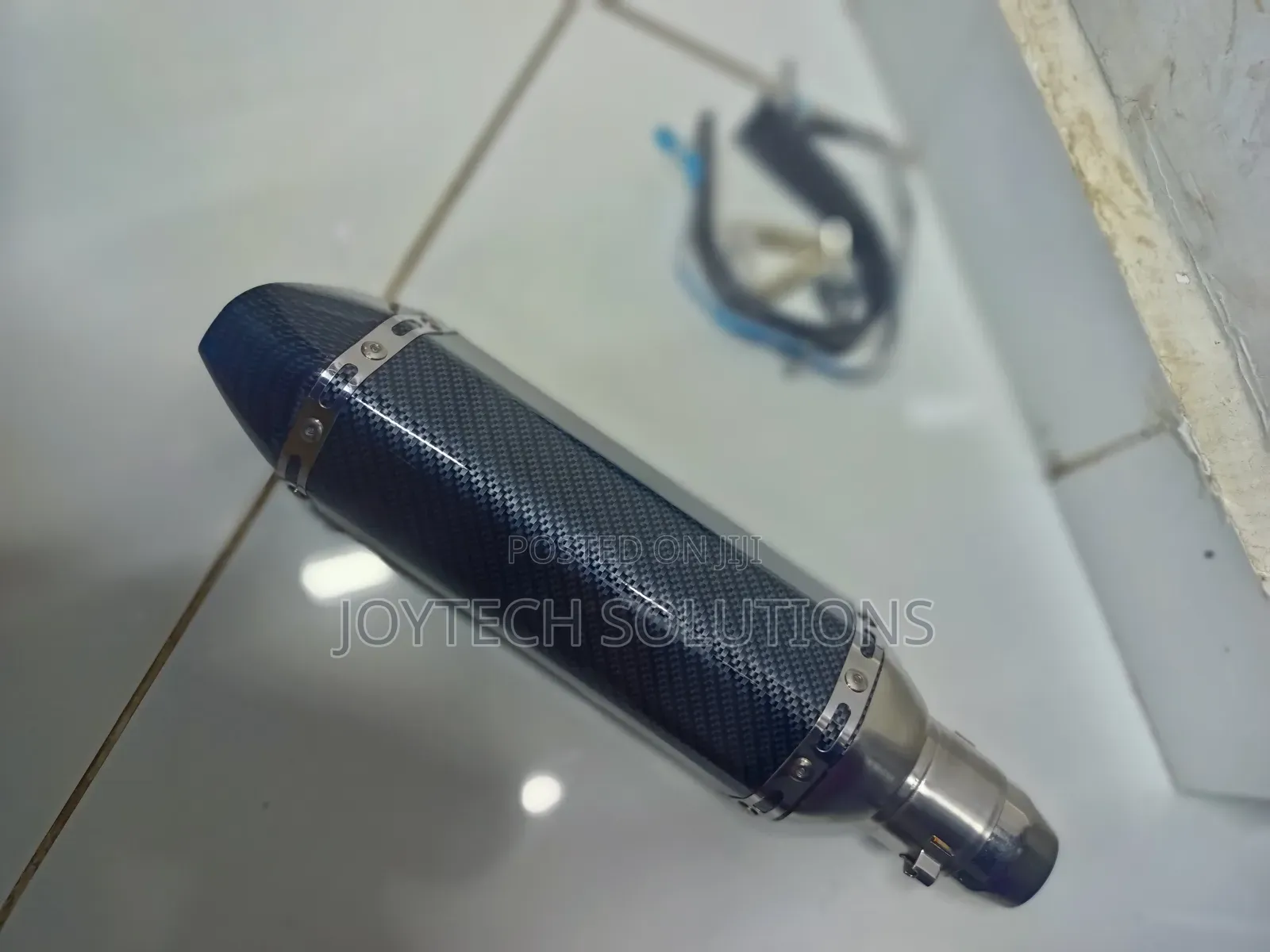 Black Akrapovic Exhaust