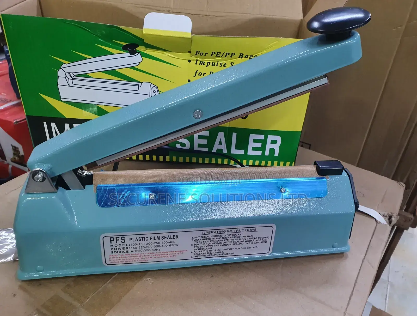 Impulse Sealer 300mm Metal,12inch