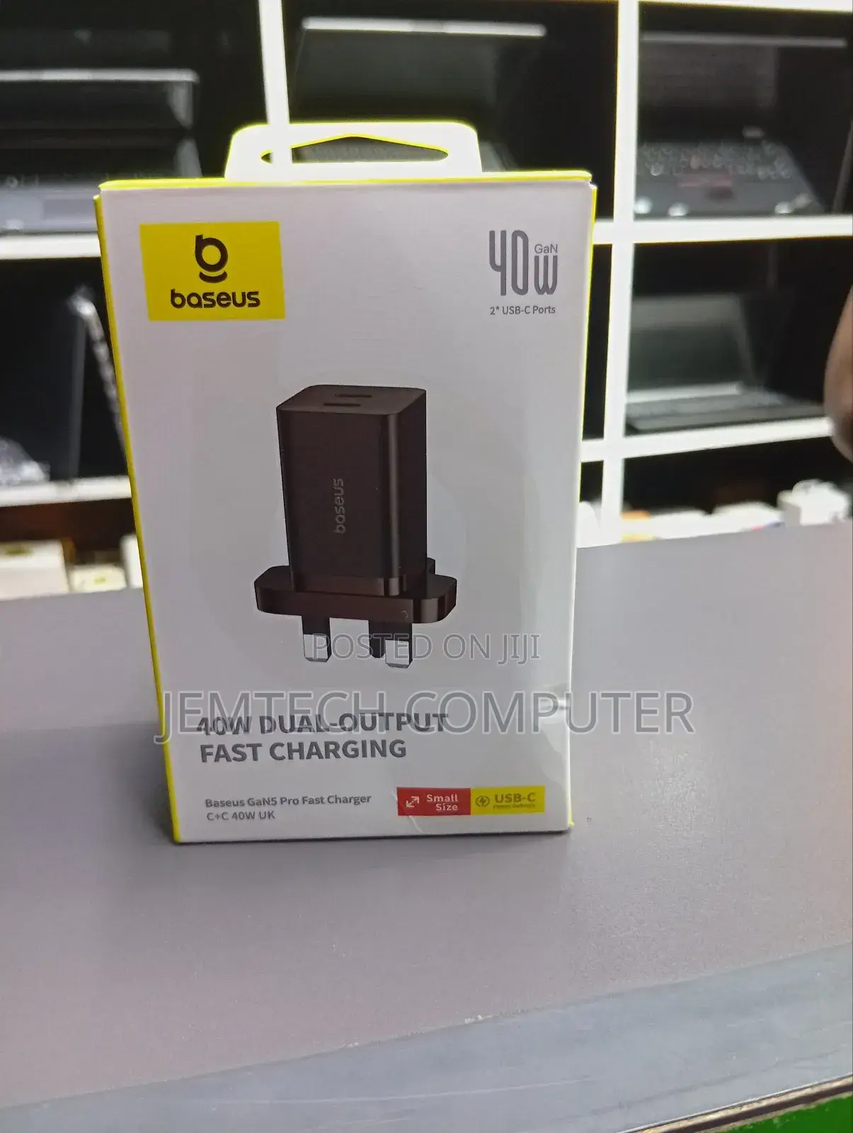 Baseus Gan5 Pro Dual Usb-C Fast Charger 40w