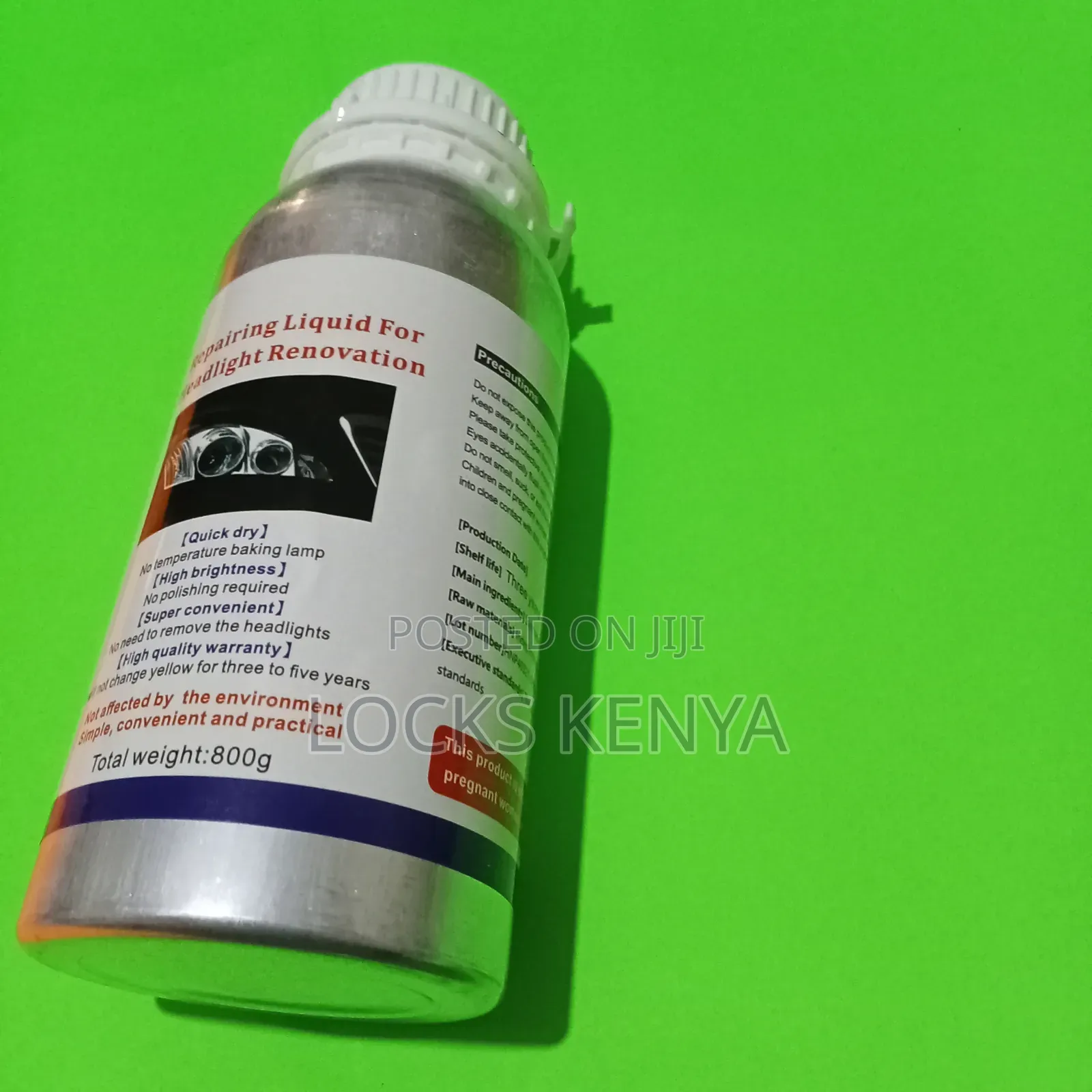 Improve Headlight Visibility Repair Liquid