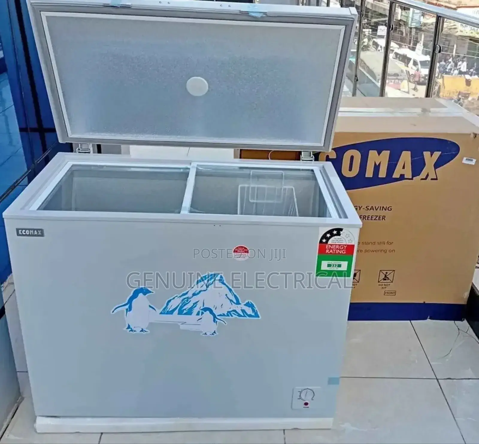 Ecomax 169 Litres Rating 3 Star Chest Freezer