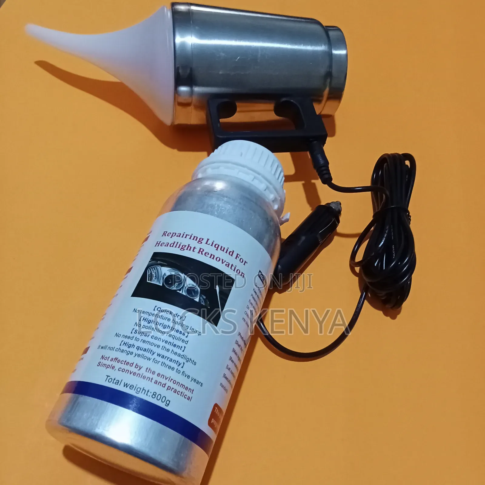 Headlight Yellowing Repair Fluid