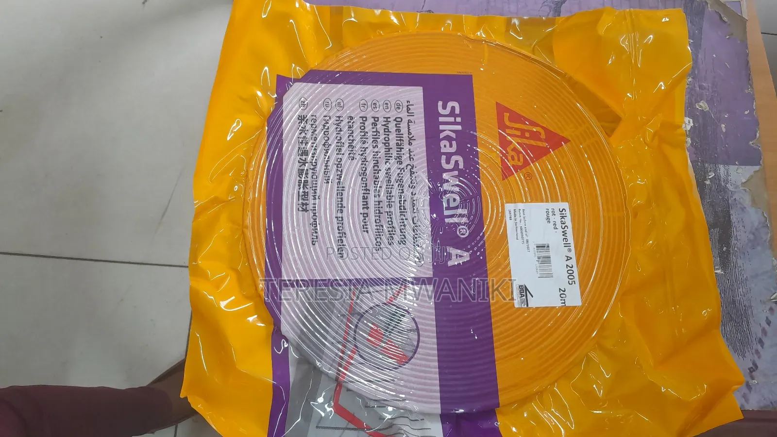 Sikaswell A /Red/20m