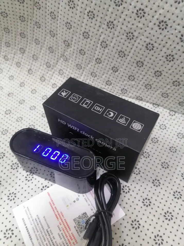 Verfied Quality Hd Wifi Clock Camera Hidden Camera
