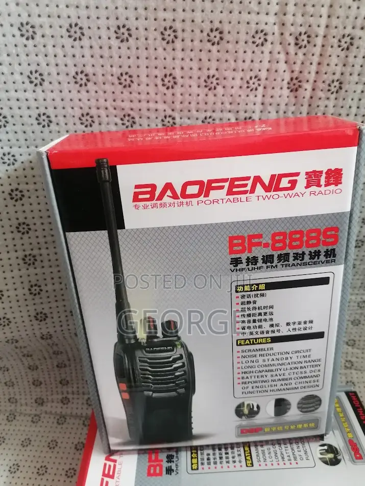 Secured Baofeng Bf-888s Handheld Radio Call