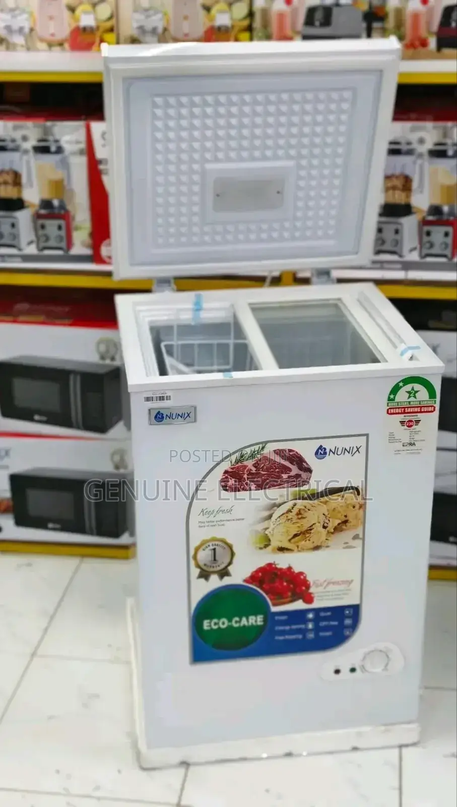 New Nunix 150l Deep Freezer Now Available