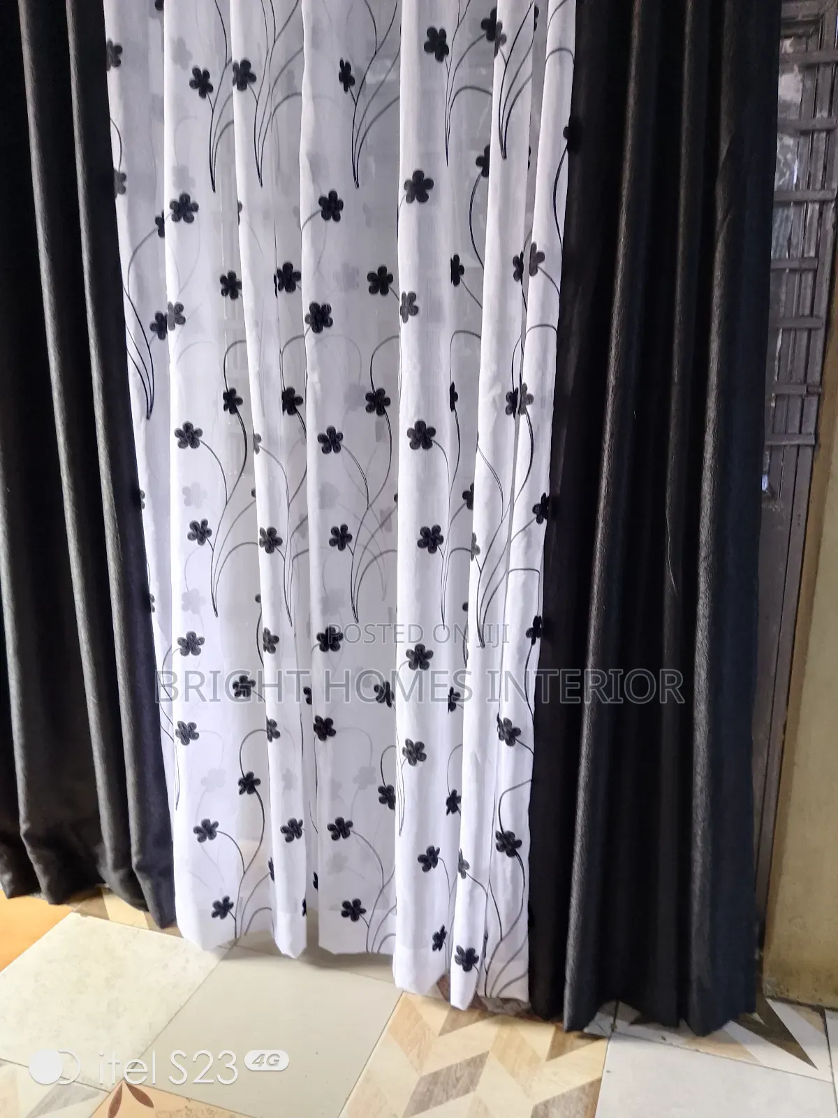 Curtains Black Curtain Available at the Shop