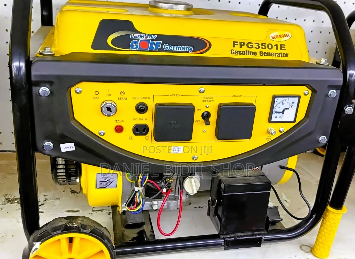 Lenhard Golf Fpg4501e Petrol Generator 3.5kva
