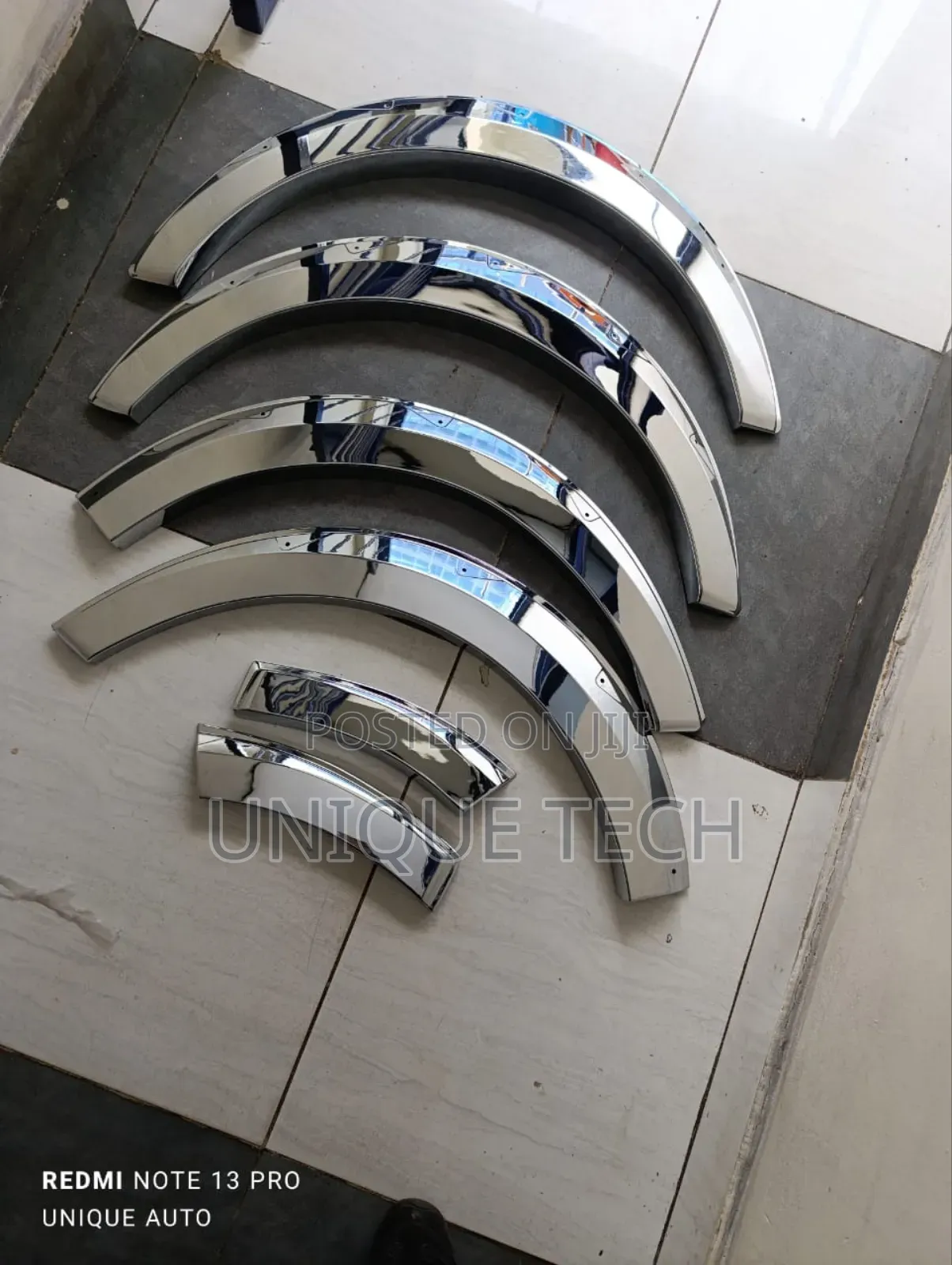 Chrome Fender Flares for Toyota Hiace 7l/9l
