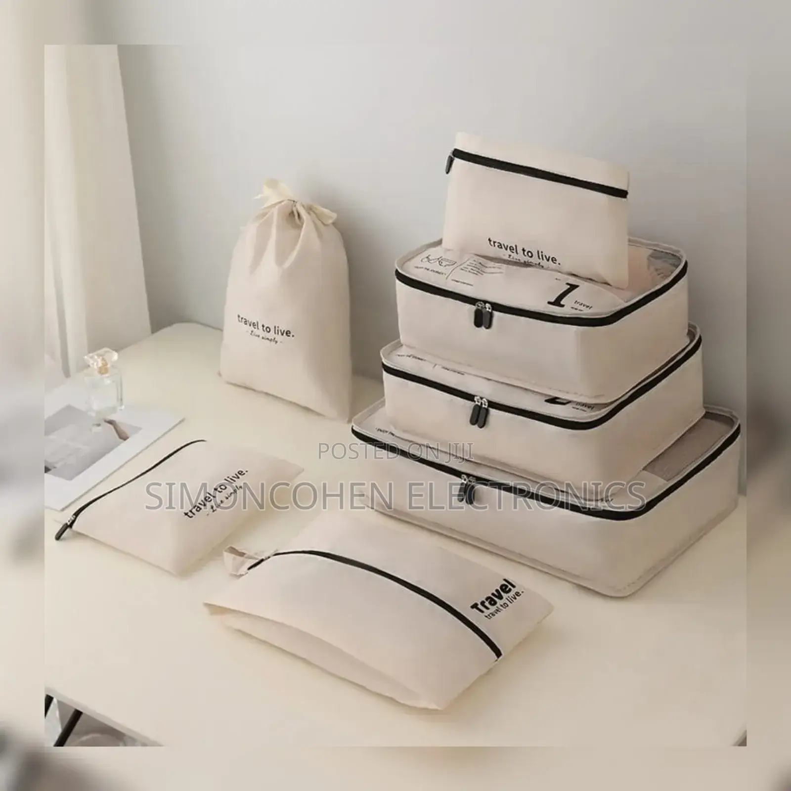 7 in 1 Travel Bag Organiser