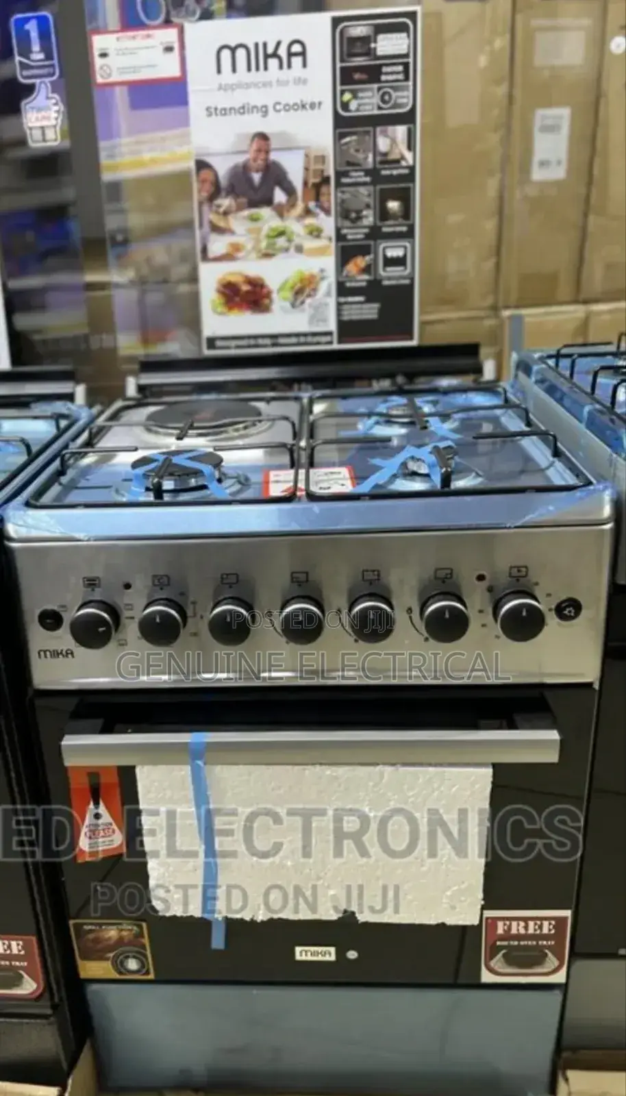 New Mika 60by60 Standing Cooker