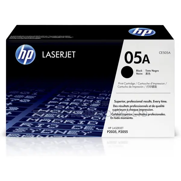 Hp 05a Black Original Laserjet Toner Cartridge - Ce505a