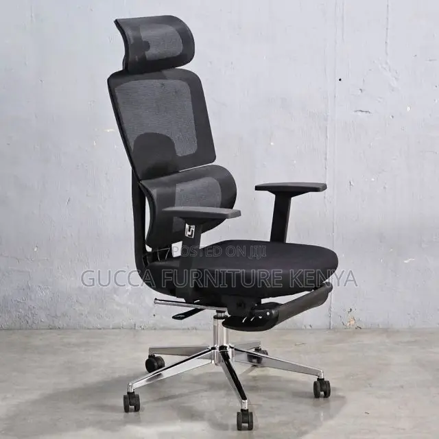Office Chairs: Orthopedic Headrest Office High Back Chair