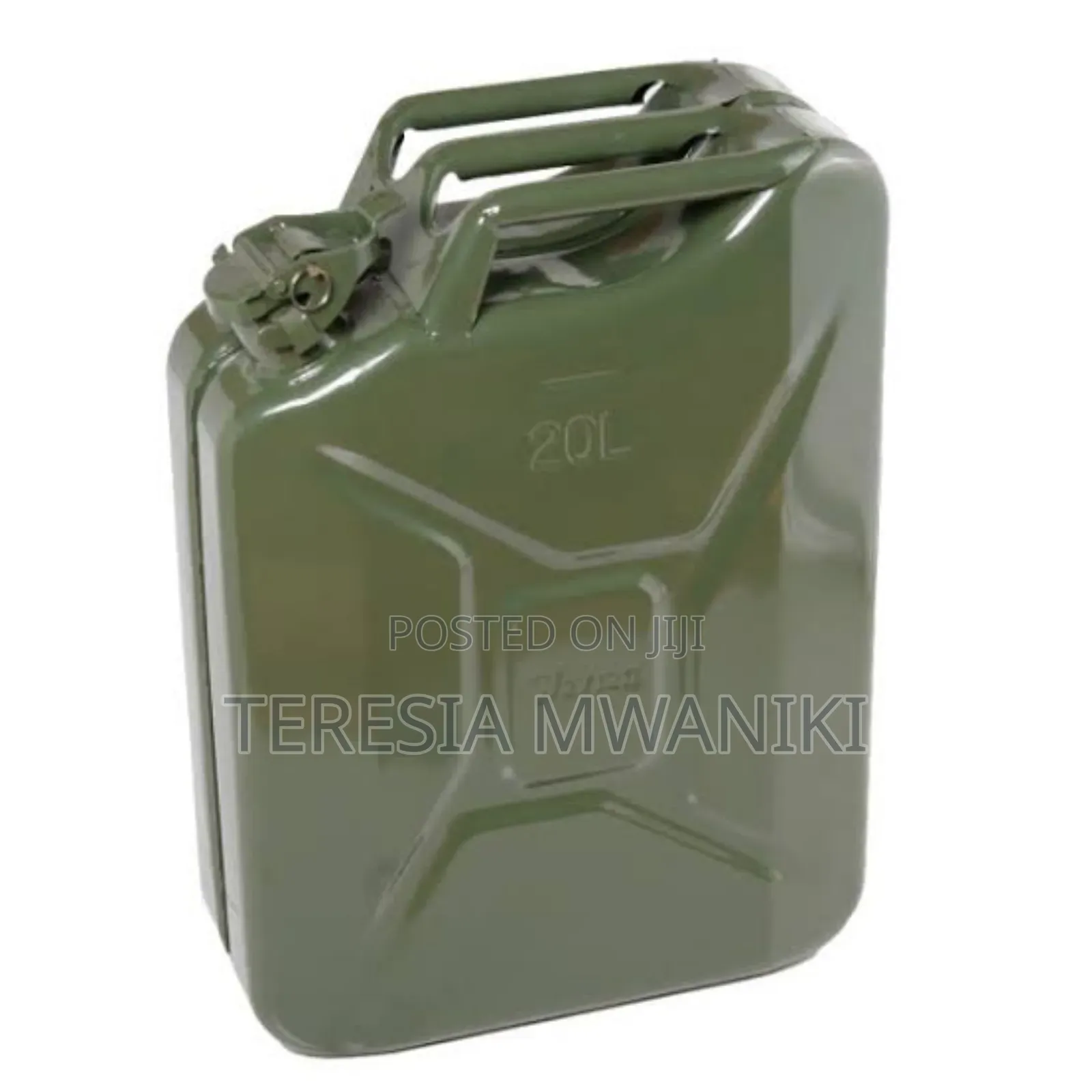 Ragged Ridge Jerrycan Green 20l Metal Can