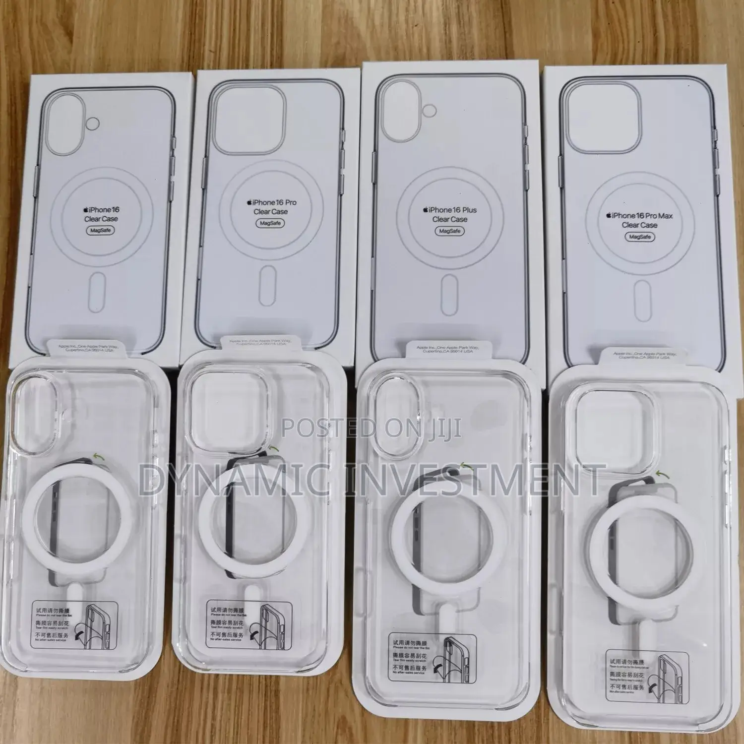 iPhone 16 Pro Max 16 Pro 16 Plus Clear Magsafe Cases Cover