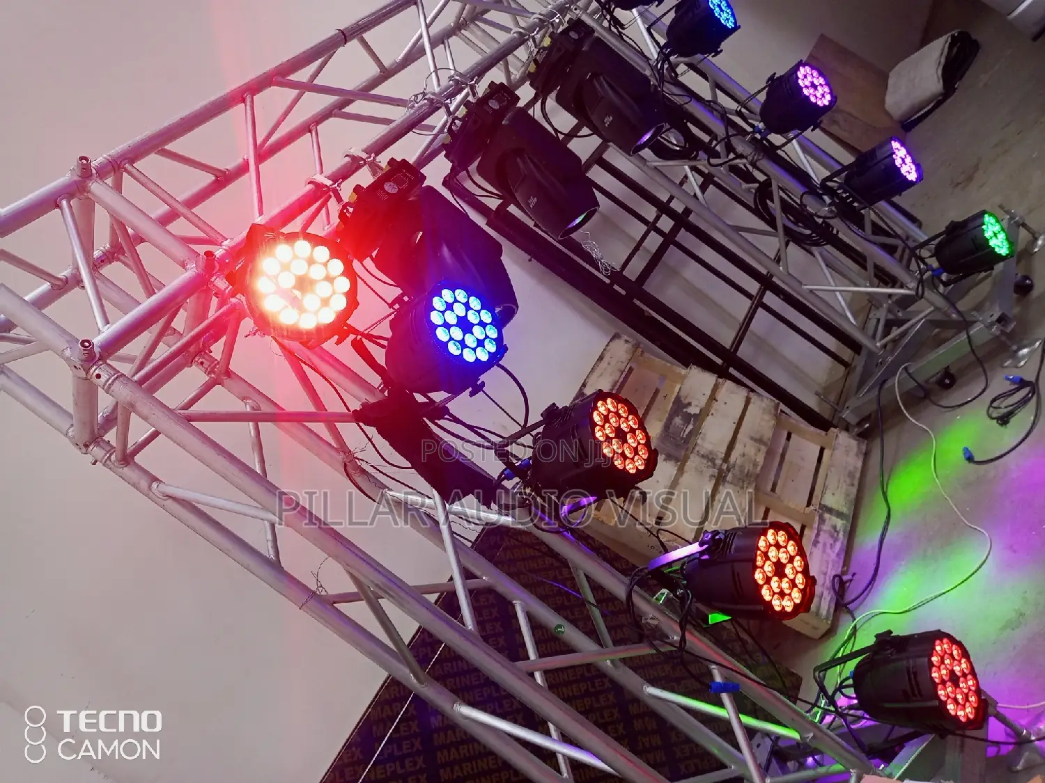 Moving Heads Set Up, Parcans for Hire