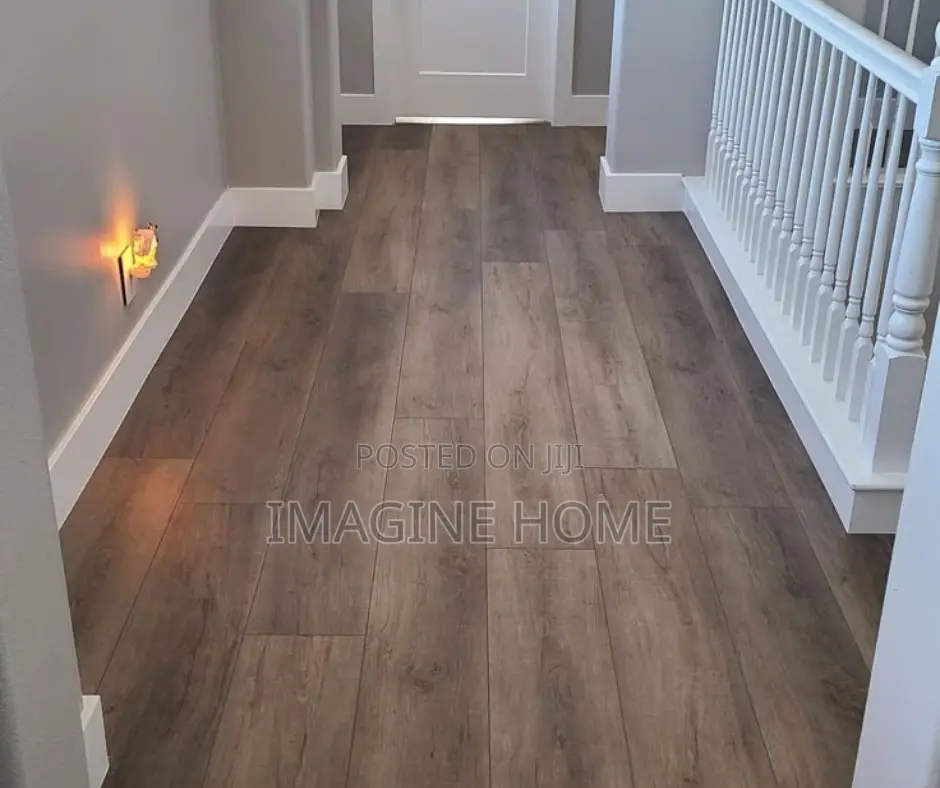 Kitchen Floor With Mkeka Wa Mbao/Vinly Flooring Matt