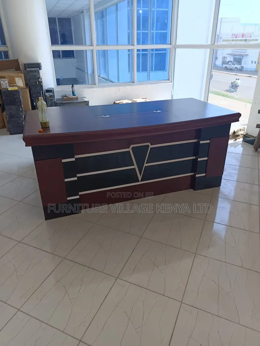 Executive Table; 1.6 Meters L-Shaped Boss Office Desk