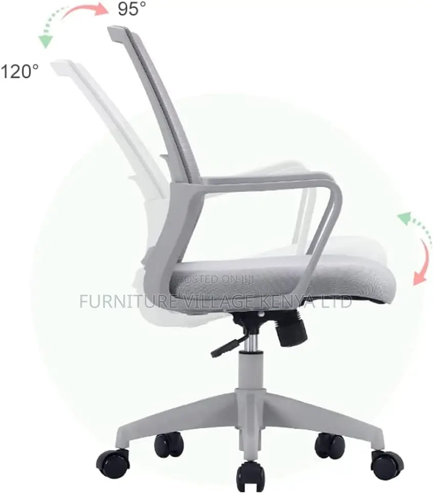 Modern Executive Adjustable Stool Rolling Swivel Chair