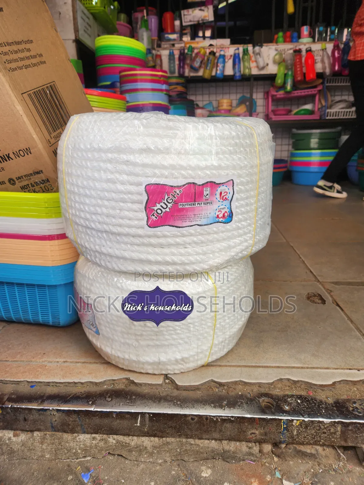 Nylon Ropes, Ply Ropes 12mm by 200m