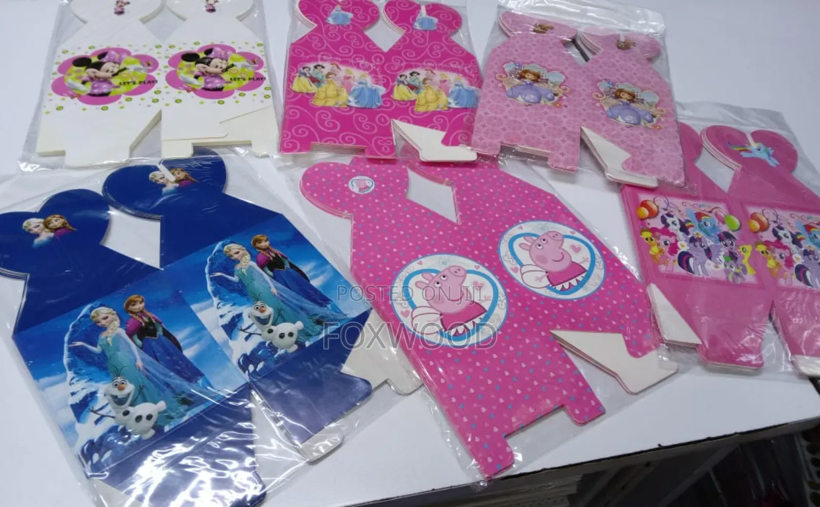 Candy Boxes 6pcs Cartoon Creative Gift Box