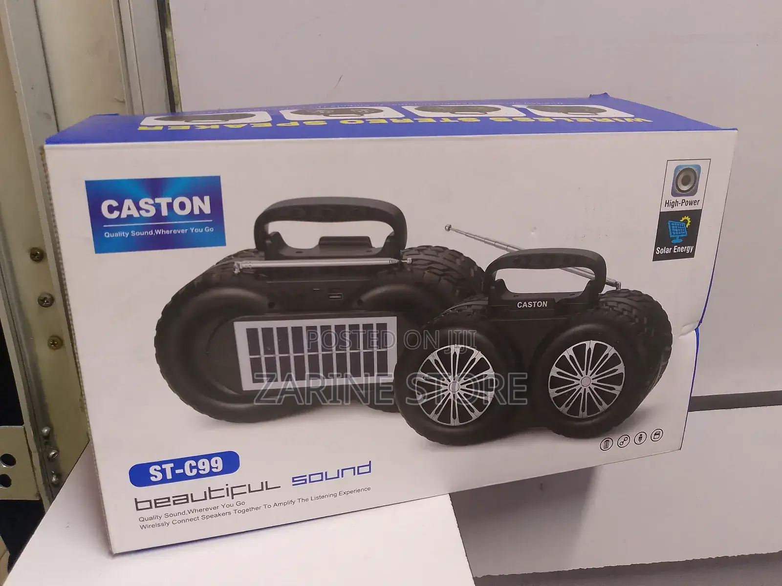 Wireless Portable Radio Speaker With Bluetooth Connectivity