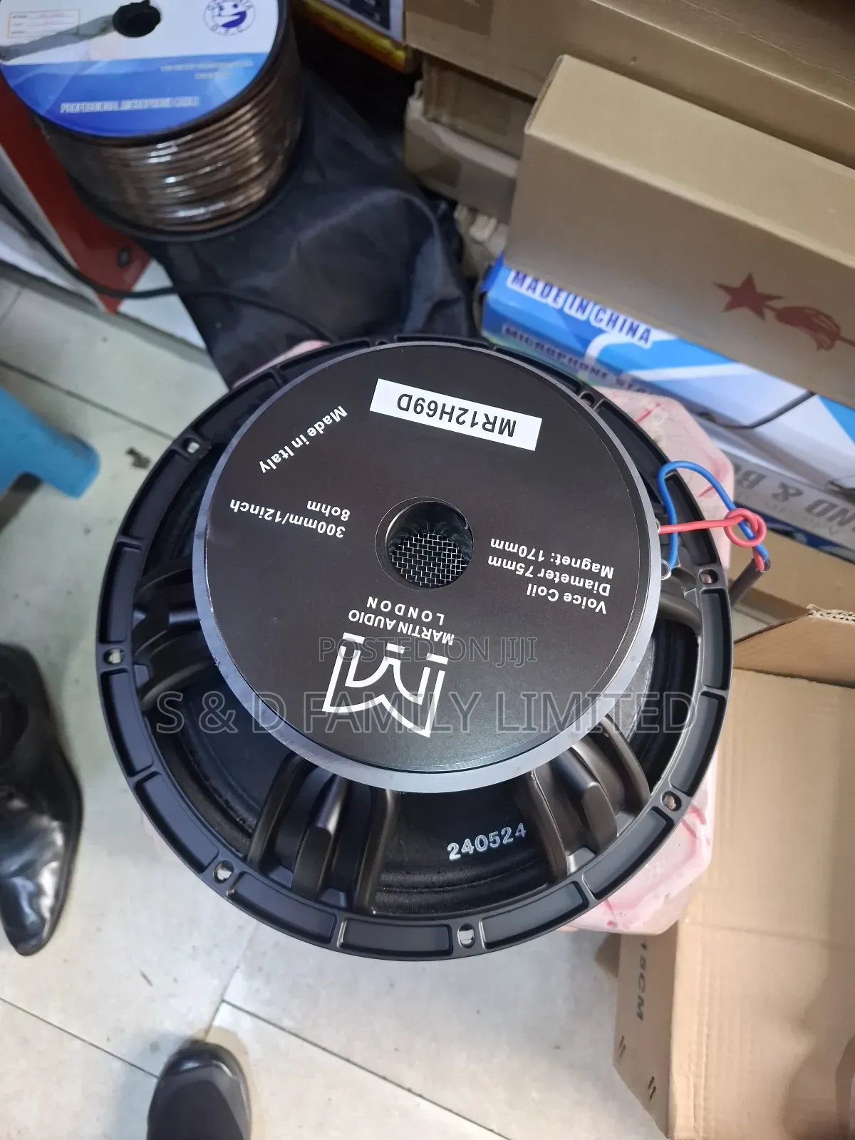 Martin Audio Mr12h69d 12 Inch Naked Speaker