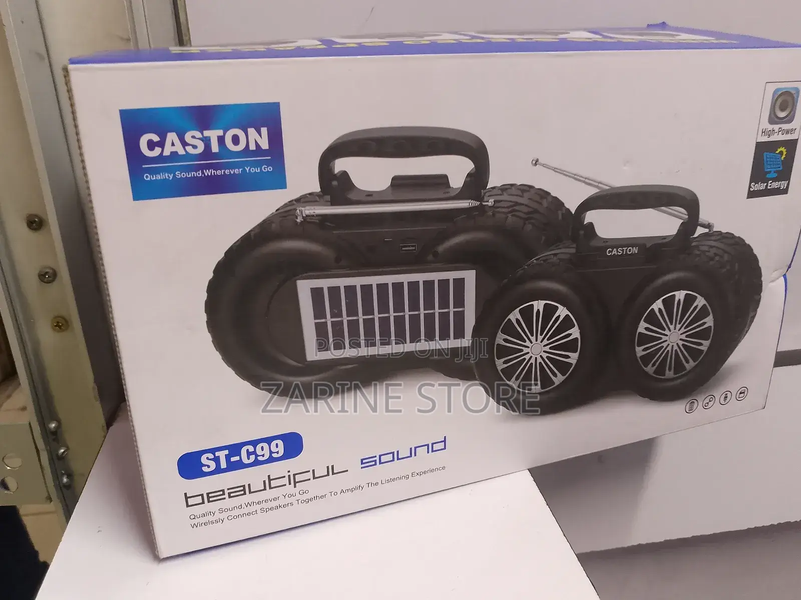 Wireless Portable Radio Speaker With Bluetooth Connectivity