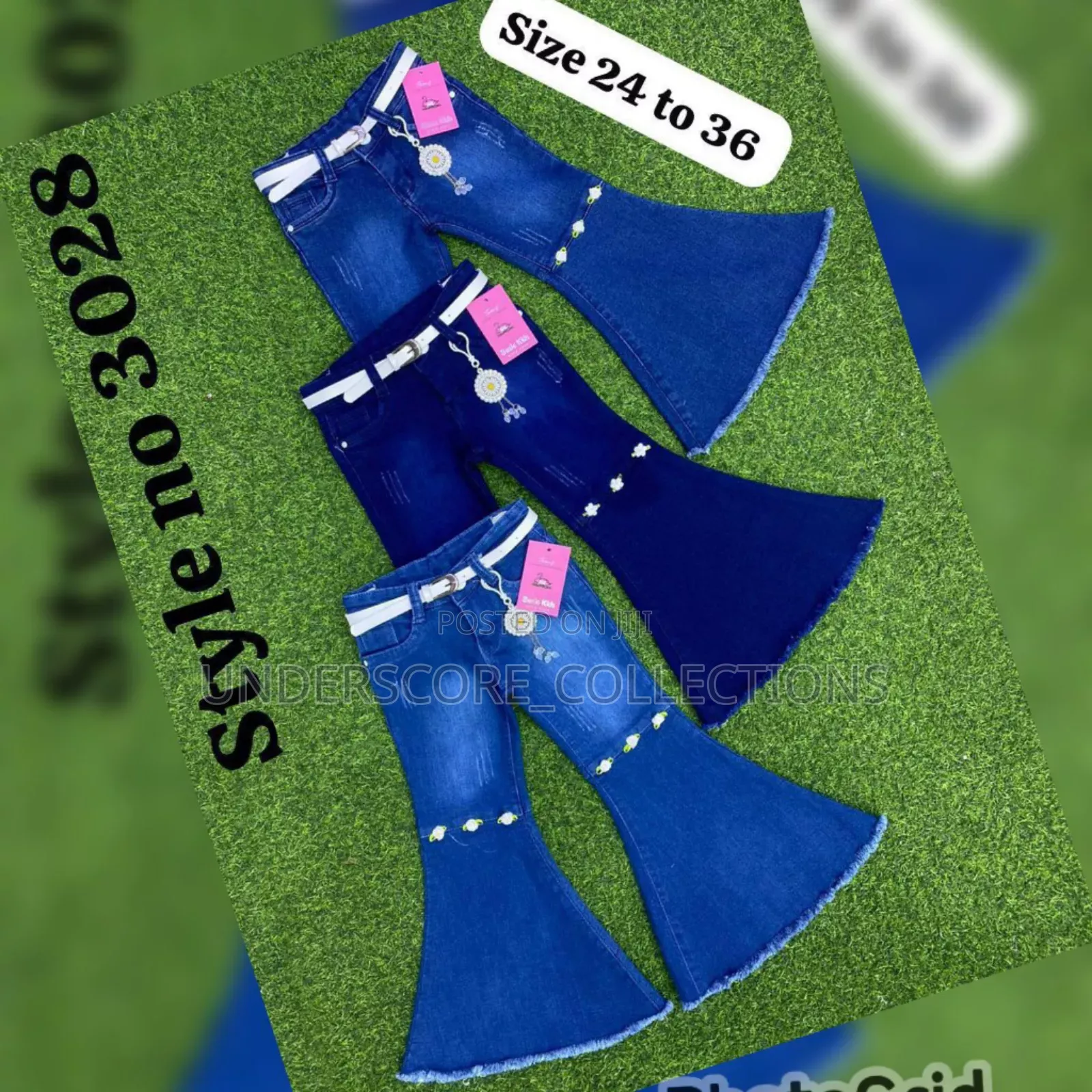Hipster Jeans Trousers for Girls