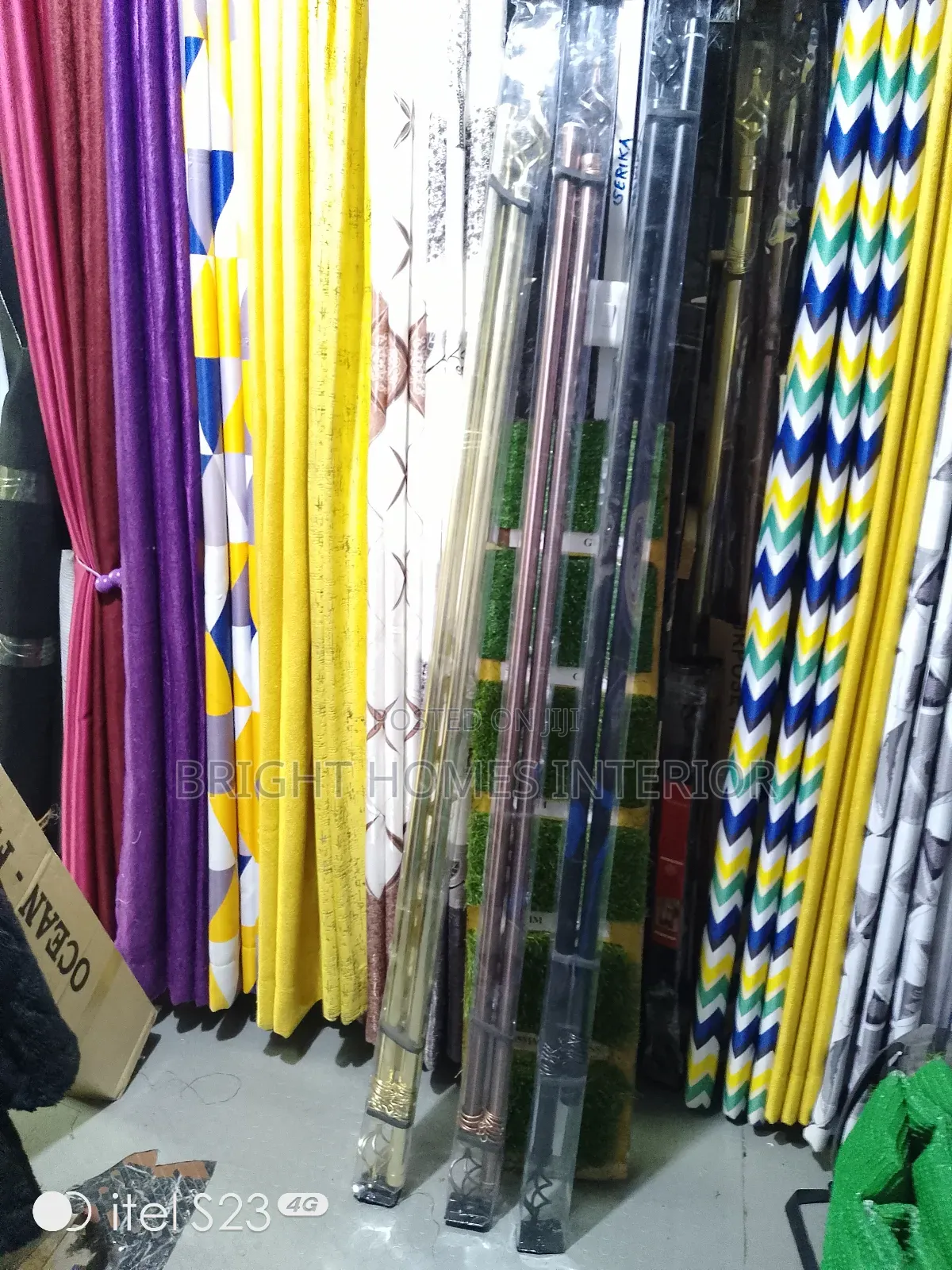 2m Brown Single Rods Available