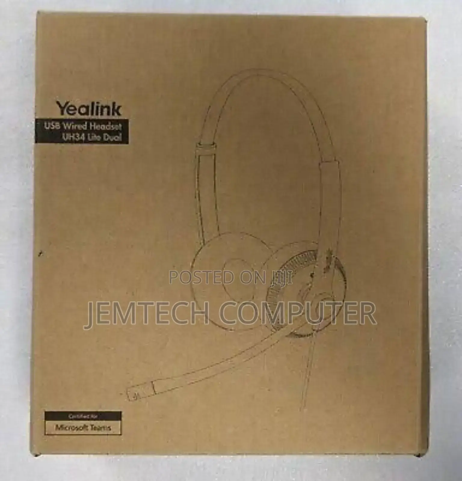 Yealink Uh34 Dual Teams Headset Wired Head-band Usb Type-a