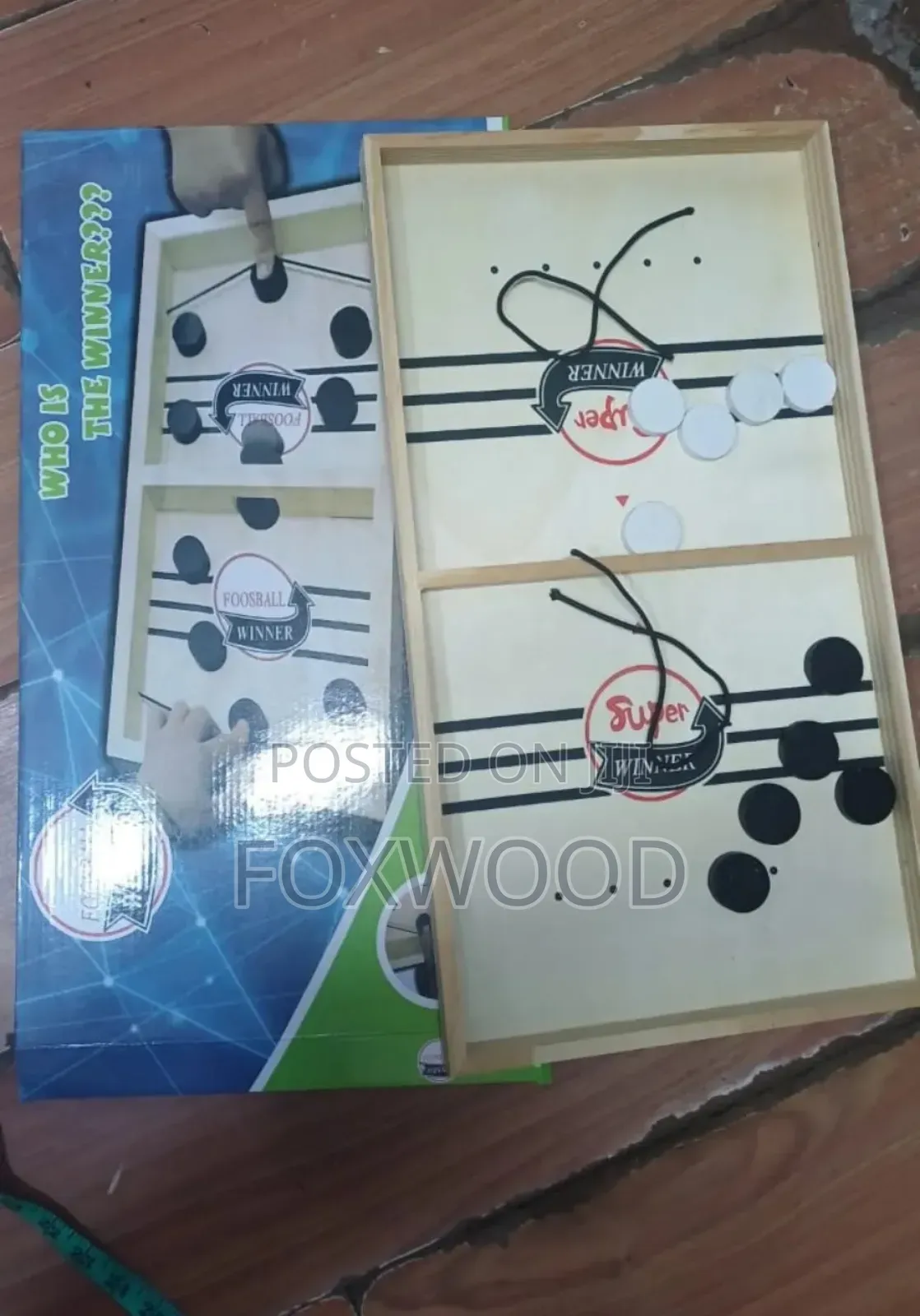 Foosball Winner Board Game Large Size