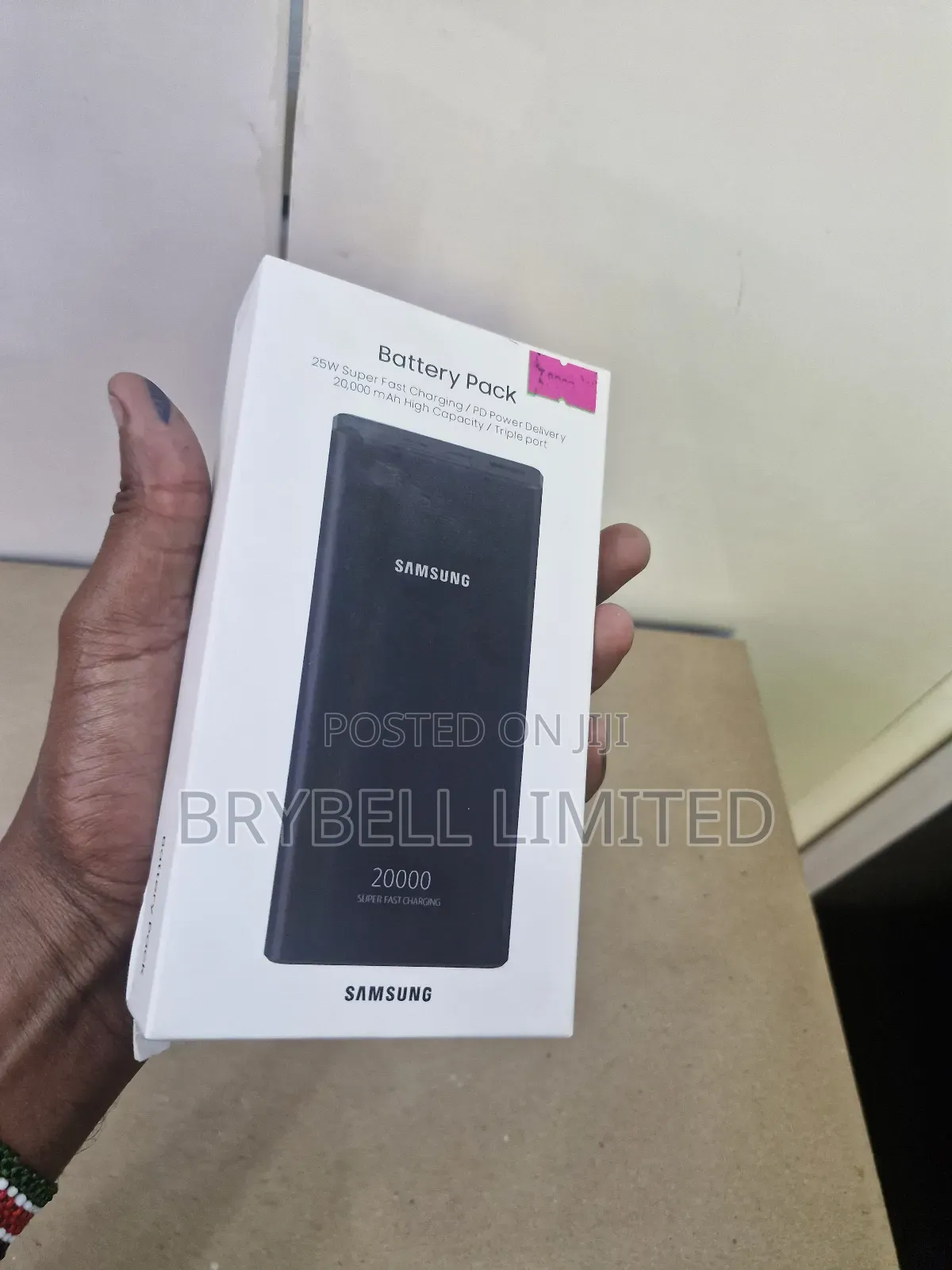 Samsung Battery Pack 25w Superfast Charging,20000mah, New