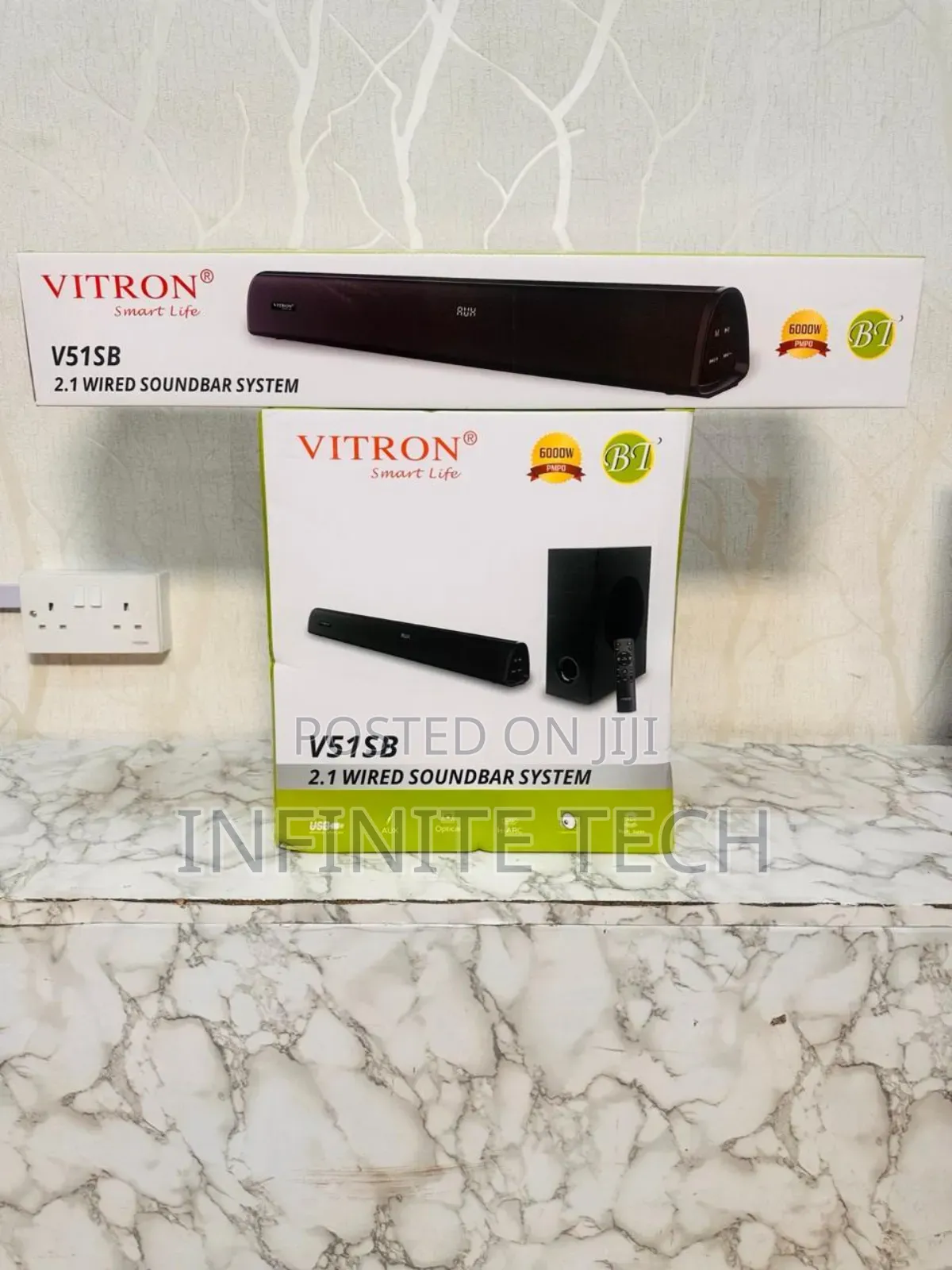 Vitron *V51sb*, 2.1sb Wired Soundbar System-6000w