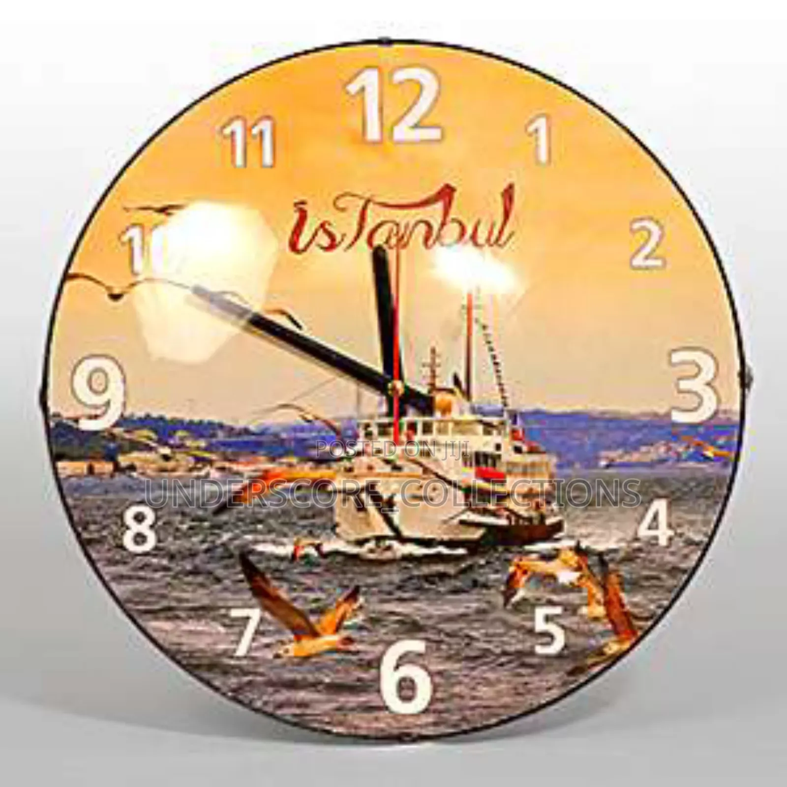 21cm by 32cm Walk Clock