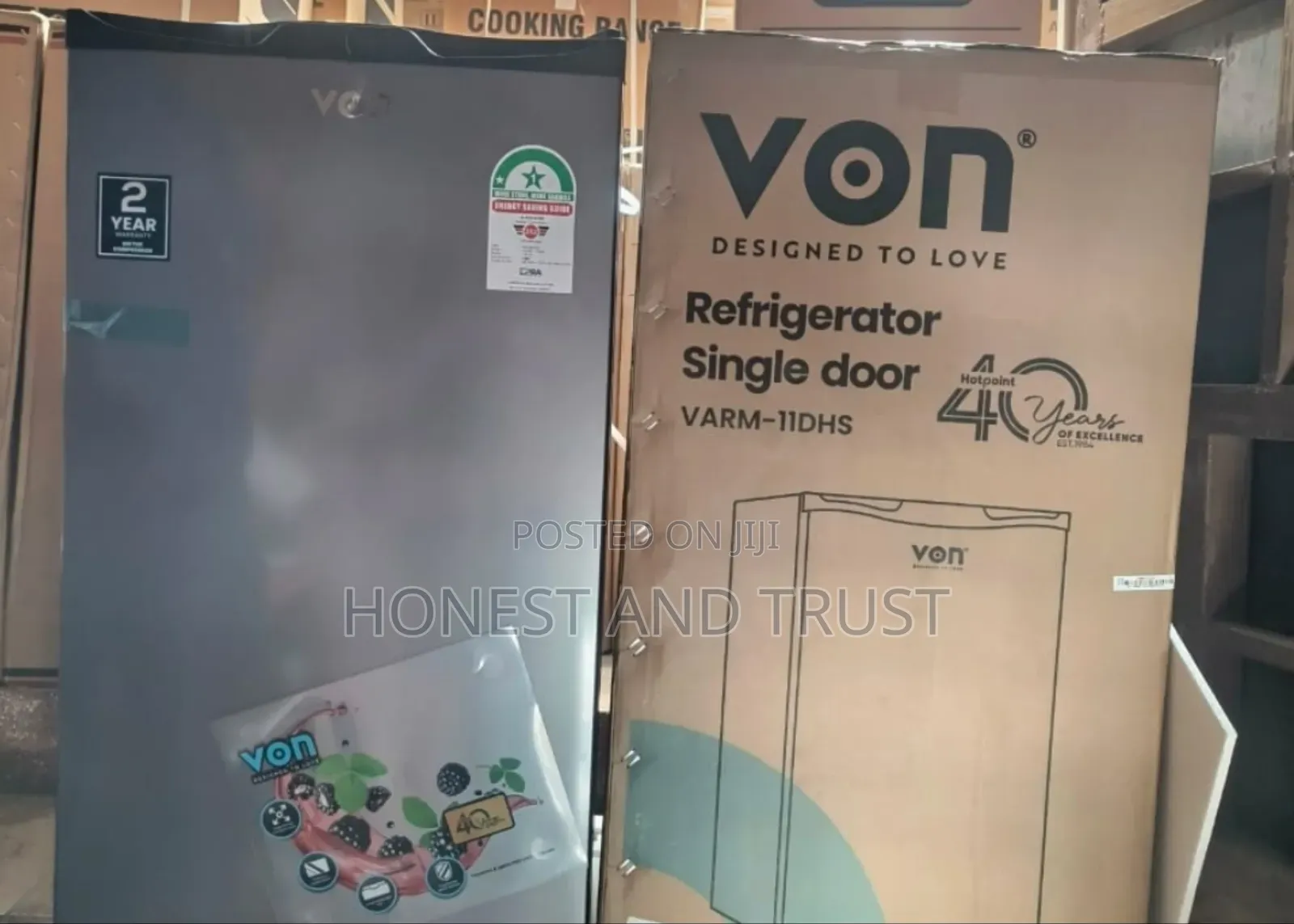 Von 90 Litres Single Door