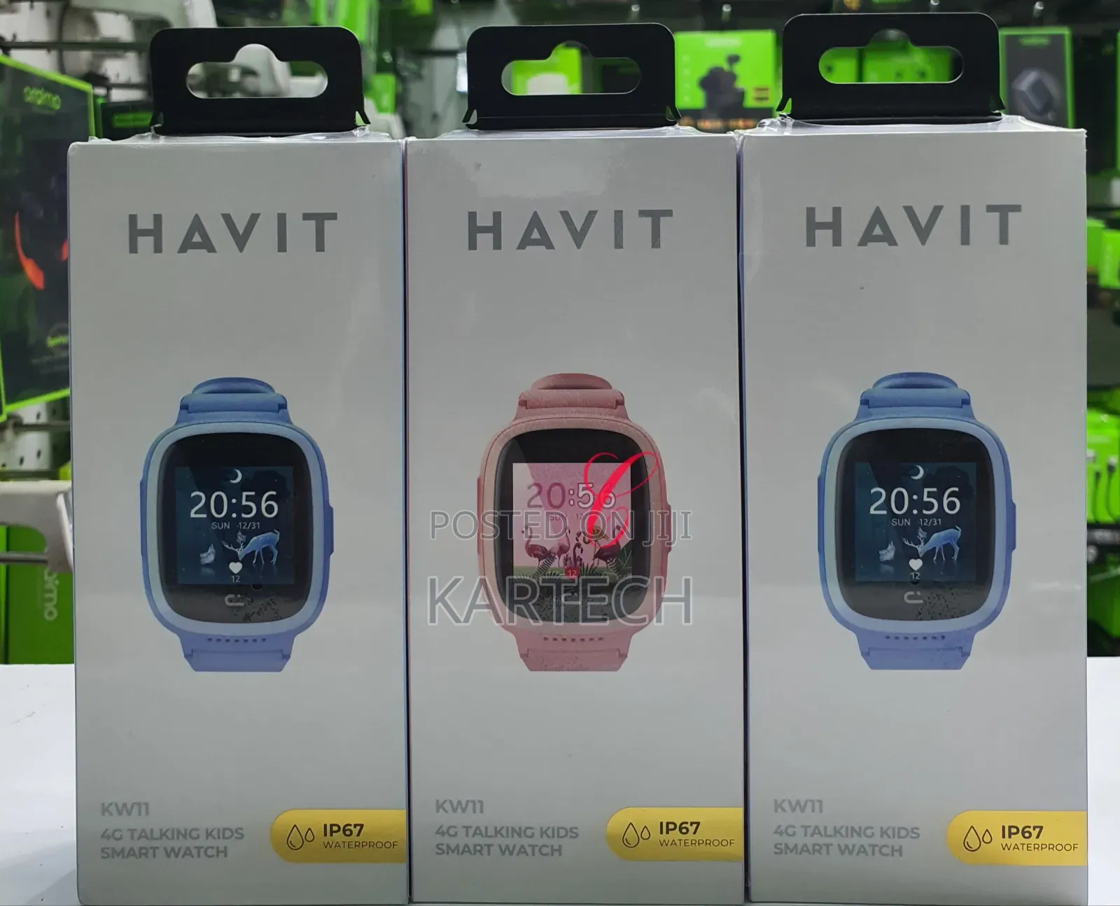 Havit Kw11 4g Talking Kids Smart Watch Gps, Wifi Positioning