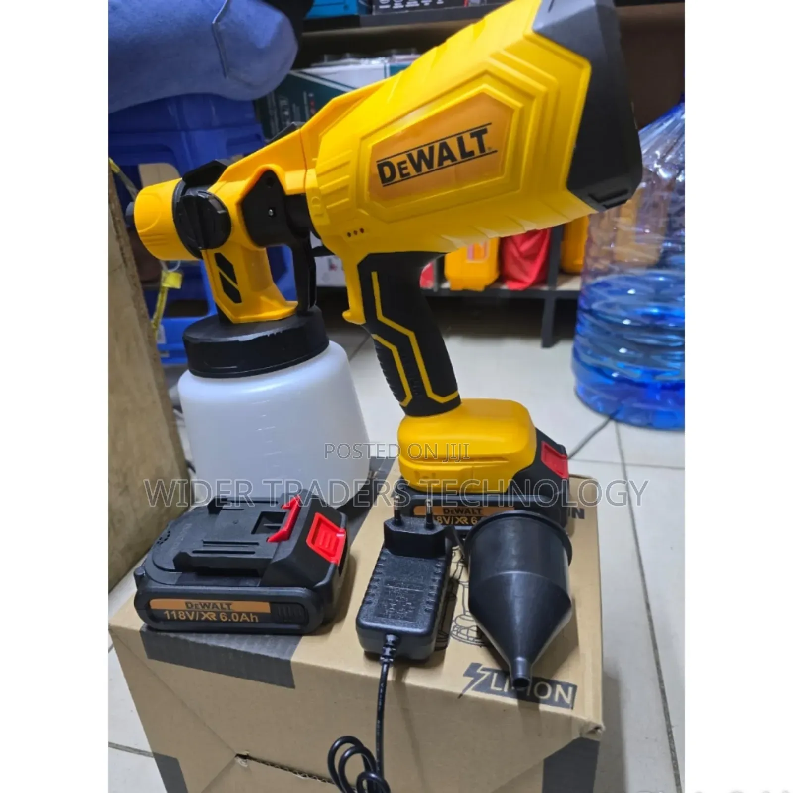 Dewalt 48v Cordless Spray Gun 2 Batteries