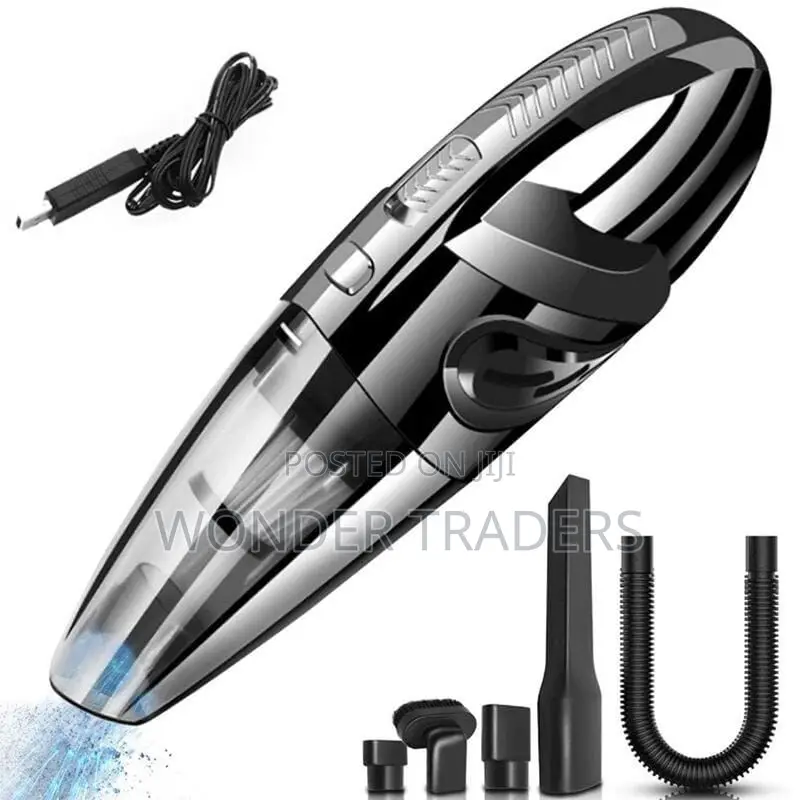 *4 in 1 Portable, Wet Dry Use Rechargeable Wireless Vacuum