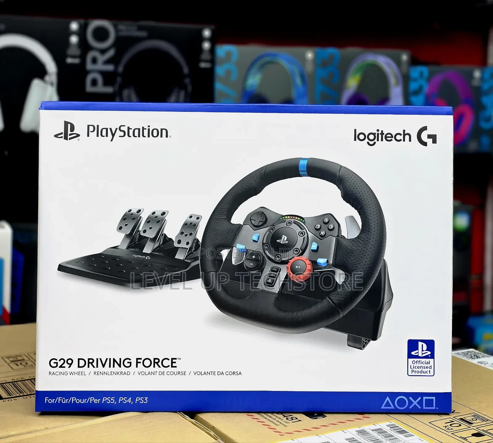 Logitech G29 Driving Force Racing Wheel Brand New